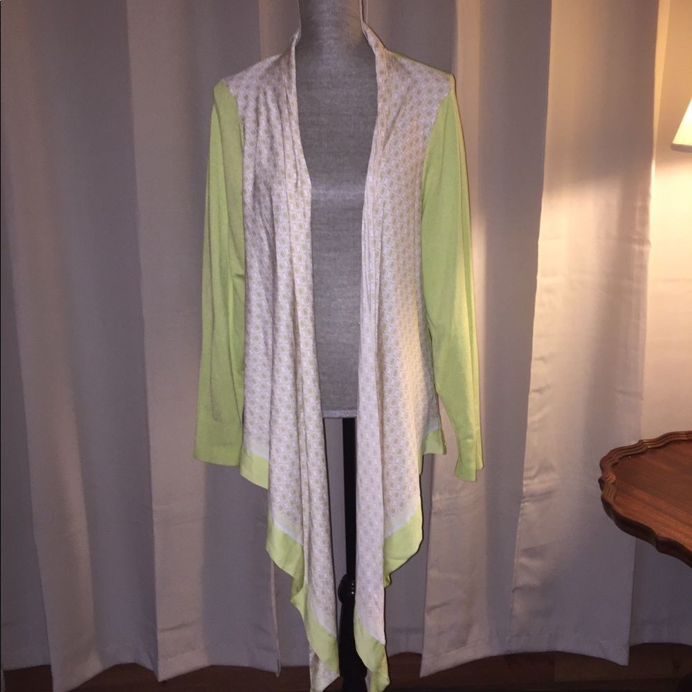 🛍️last call or donating 🛍️Drape front cardigan Sz X L EUC